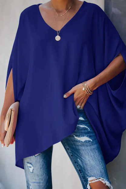 Women's Blouse Wide Style Flowing Material for Casual and Elegant Occasions