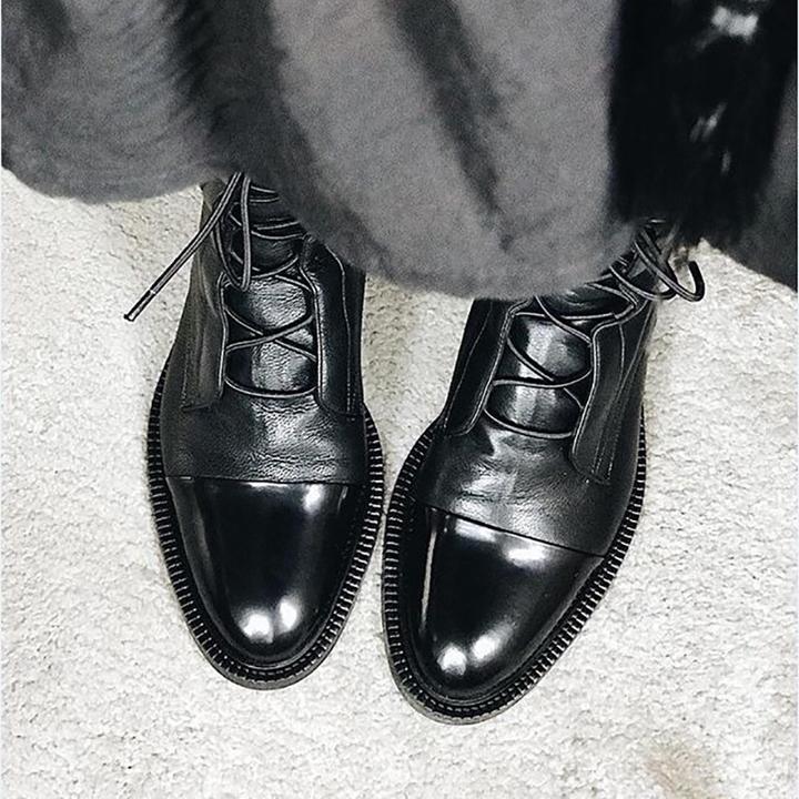Women's Boots Classic Synthetic Leather Elegant Fit
