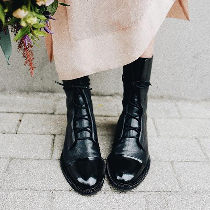 Women's Boots Classic Synthetic Leather Elegant Fit