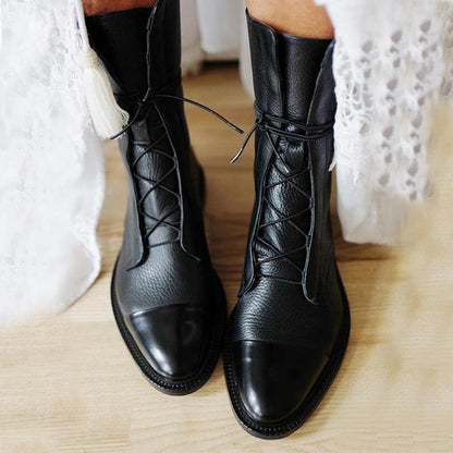 Women's Boots Classic Synthetic Leather Elegant Fit