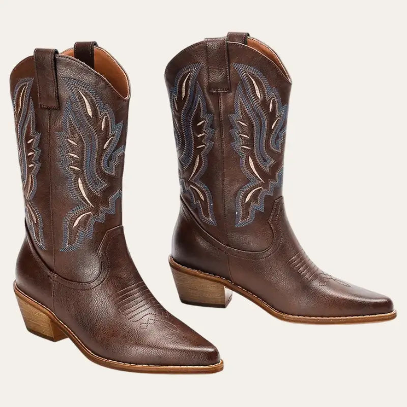 Women's Boots Cowboy Traditional Style