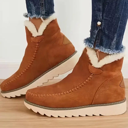 Women's Boots Plush Sheepskin Stylish Comfortable