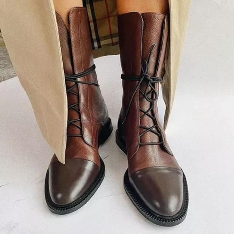 Women's Boots Stylish with Zipper for Annual Fashion