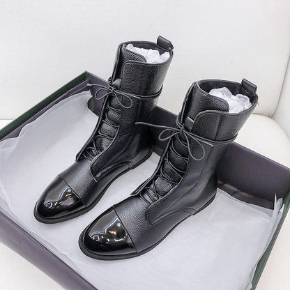 Women's Boots Stylish with Zipper for Annual Fashion
