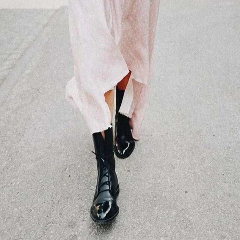 Women's Boots Stylish with Zipper for Annual Fashion