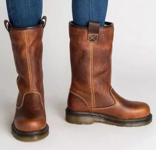 Women's Boots Winter Style Comfortable Synthetic Leather