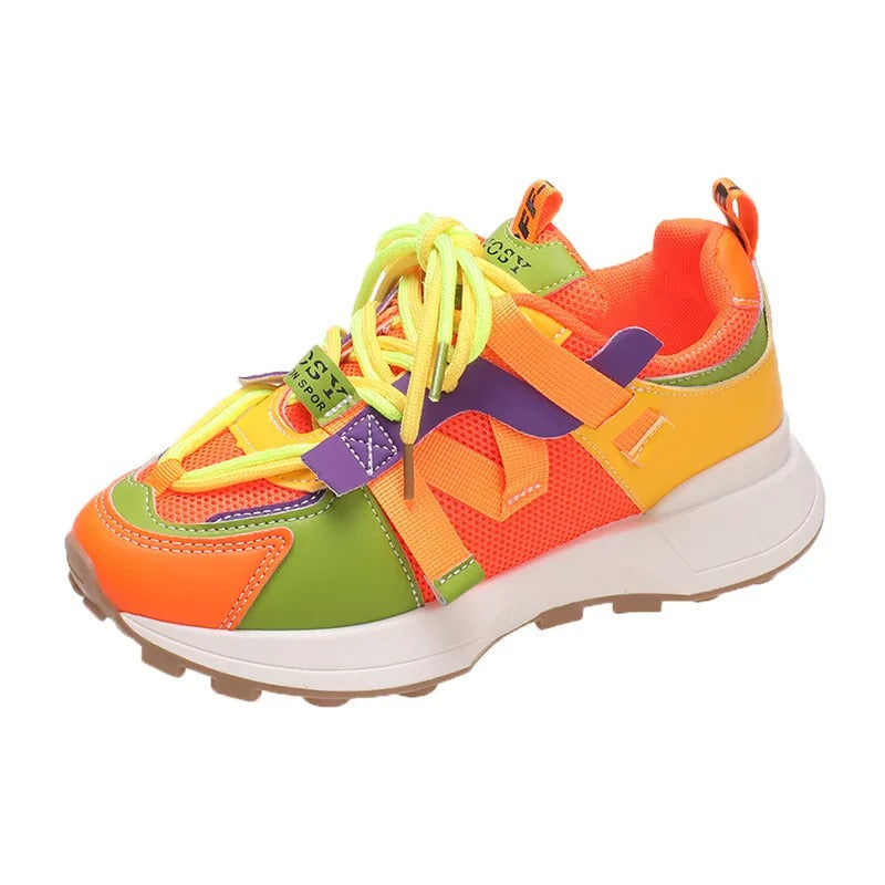 Women's Breathable Coloured Sneakers