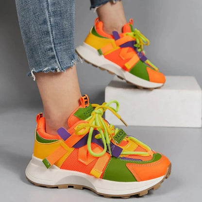 Women's Breathable Coloured Sneakers