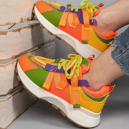 Women's Breathable Coloured Sneakers