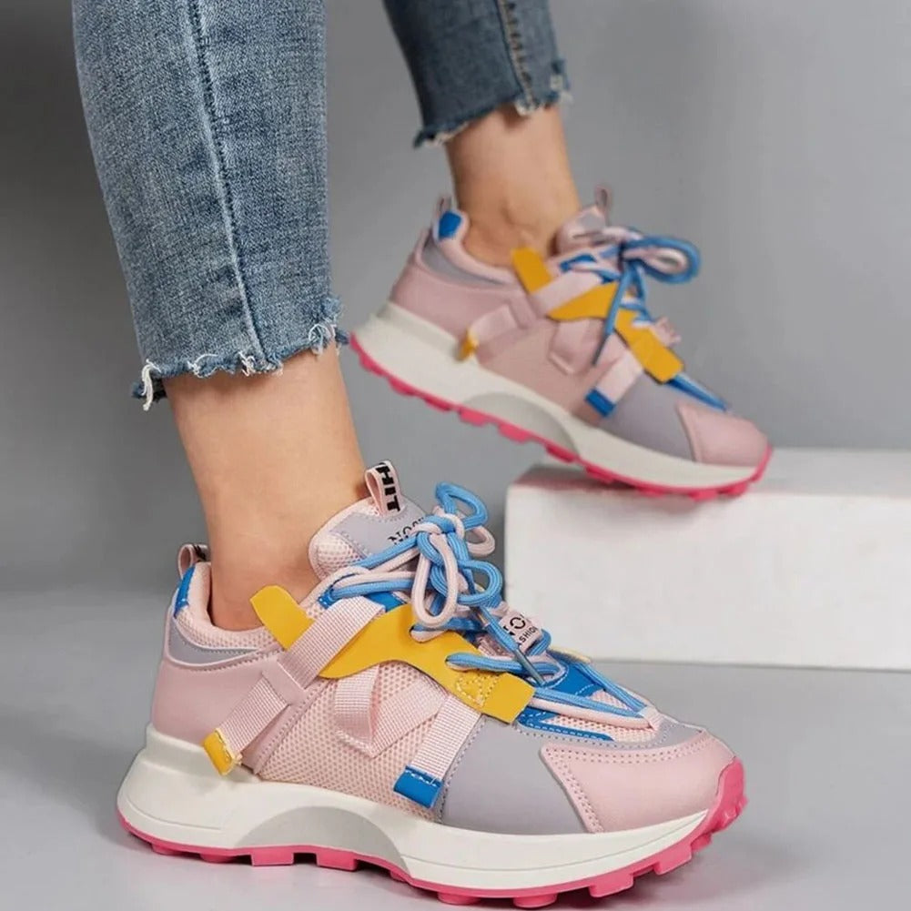 Women's Breathable Coloured Sneakers