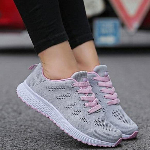 Women's Breathable Mesh Flat Shoes