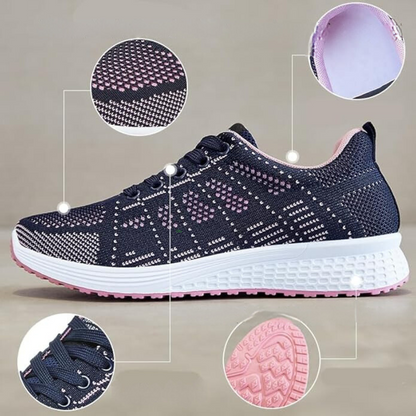 Women's Breathable Mesh Flat Shoes