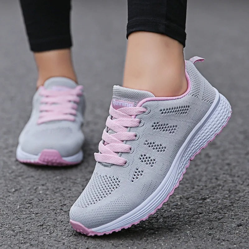 Women's Breathable Mesh Flat Shoes