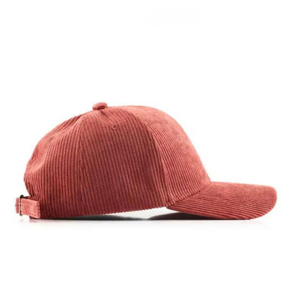 Women's Cap Corduroy Stylish Comfortable Adjustable