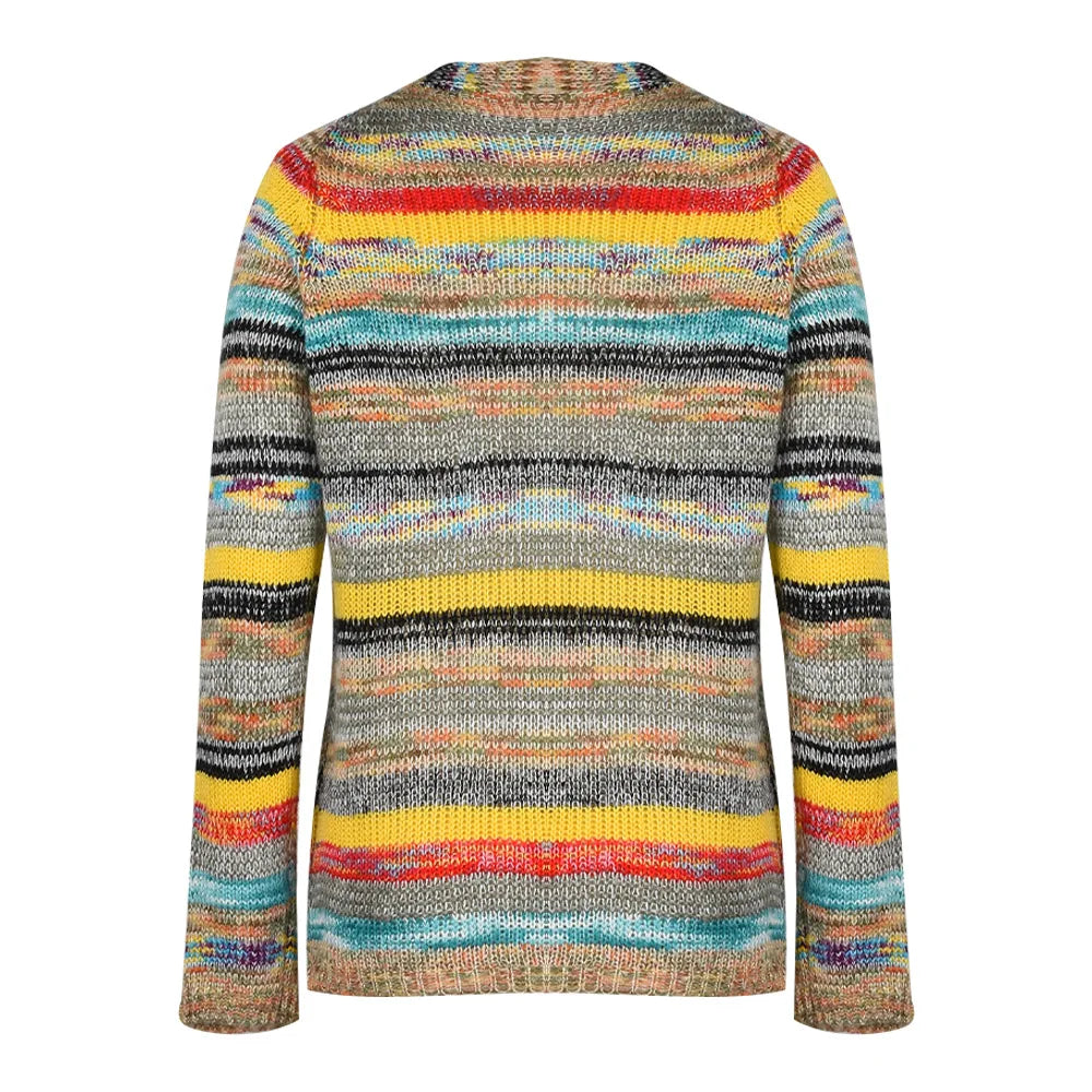 Women's Cardigan Knitted Casual Loose Jacket for Autumn and Winter