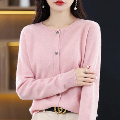 Women's Cardigan Round Neck Comfortable