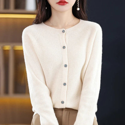 Women's Cardigan Round Neck Comfortable