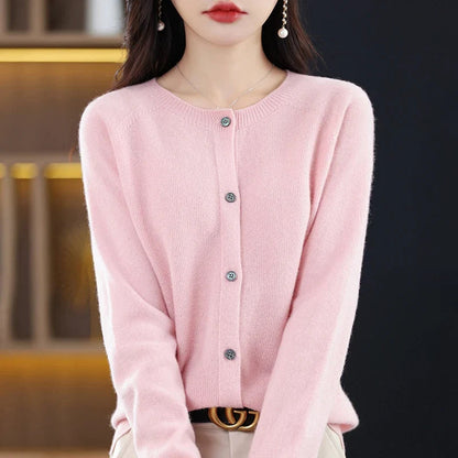 Women's Cardigan Round Neck Comfortable