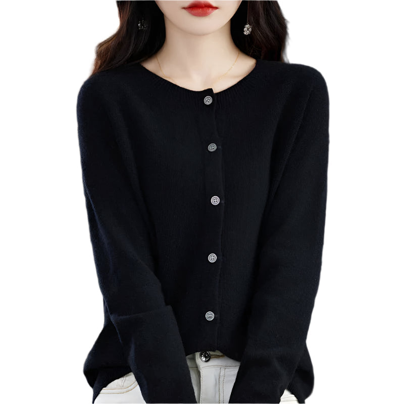 Women's Cardigan Round Neck Comfortable