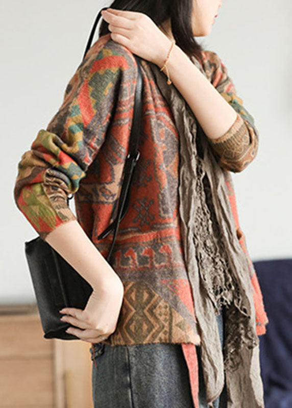 Women's Cardigan With Buttons and Pockets Loose Fit Sweaters