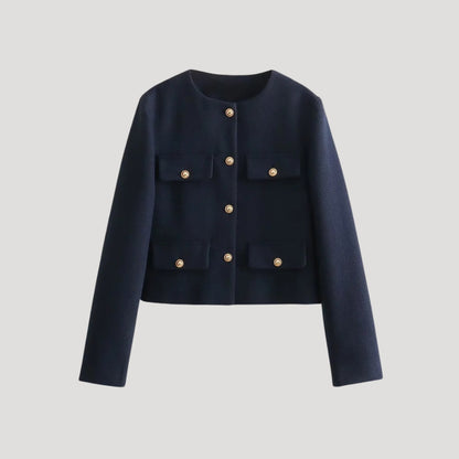 Women's Cardigans Button-Up With Pockets Casual Style