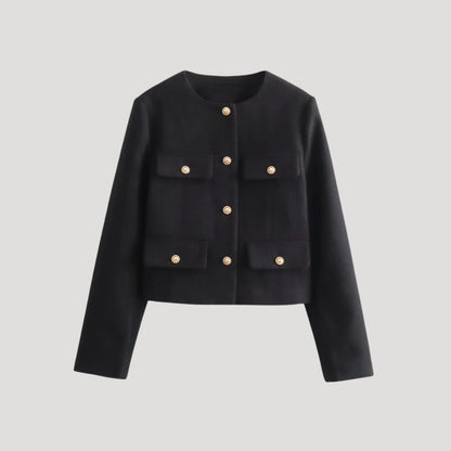 Women's Cardigans Button-Up With Pockets Casual Style