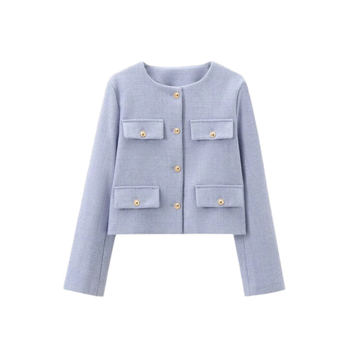 Women's Cardigans Button-Up With Pockets Casual Style