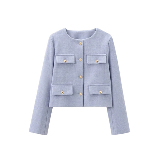 Women's Cardigans Button-Up With Pockets Casual Style