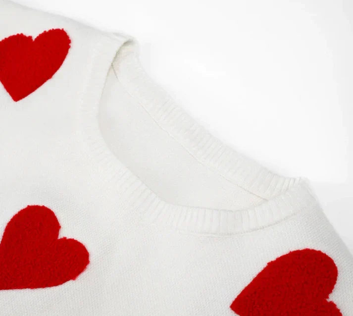 Women's Casual Knitted Sweater With Ribbed Design