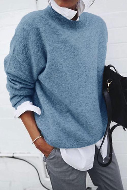 Women's Casual Long-Sleeved Sweater Stylish and Comfortable