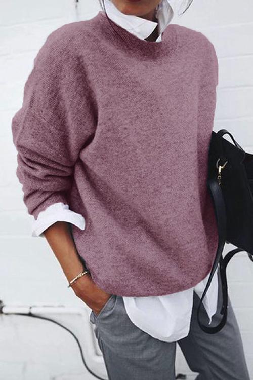 Women's Casual Long-Sleeved Sweater Stylish and Comfortable