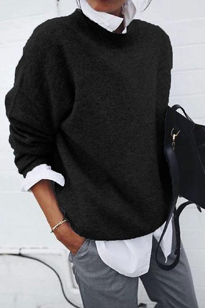 Women's Casual Long-Sleeved Sweater Stylish and Comfortable