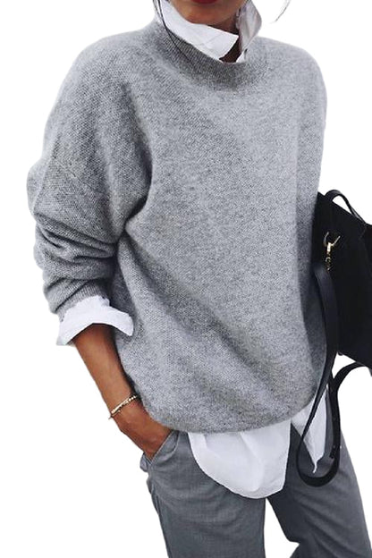 Women's Casual Long-Sleeved Sweater Stylish and Comfortable
