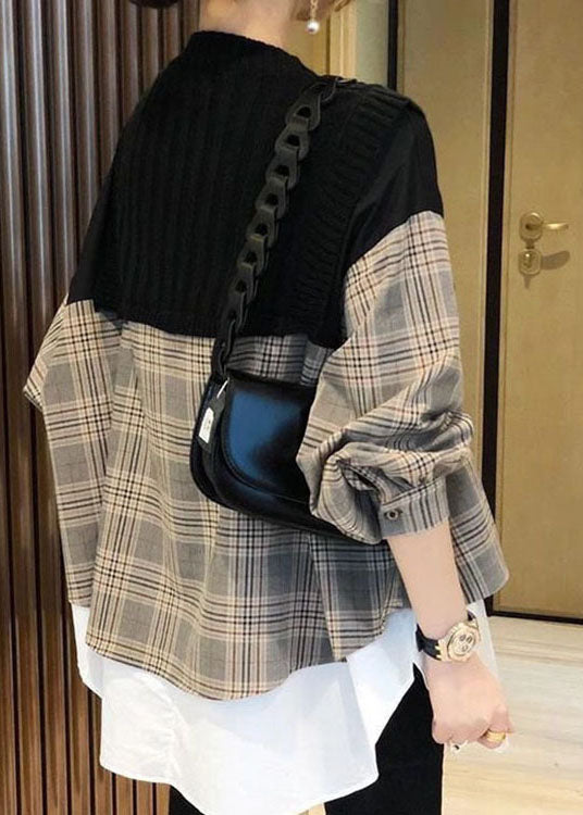 Women's Casual Long-sleeved Checkered Shirt