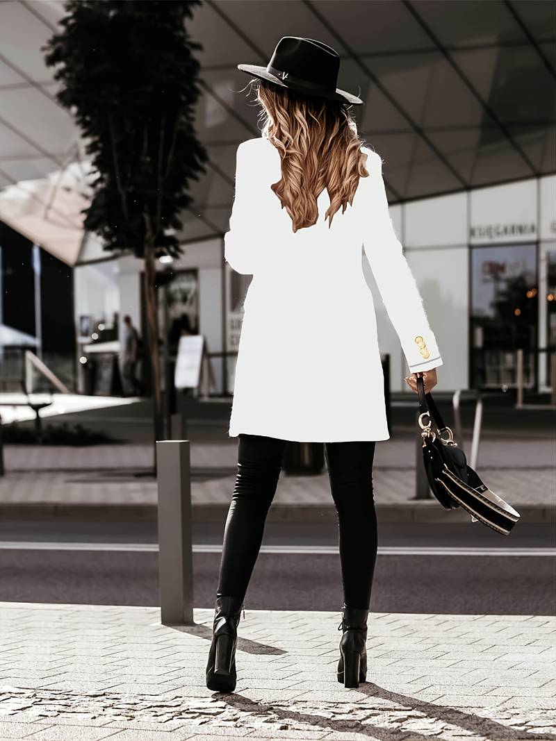 Women's Casual Professional Blazer With Refined Cut