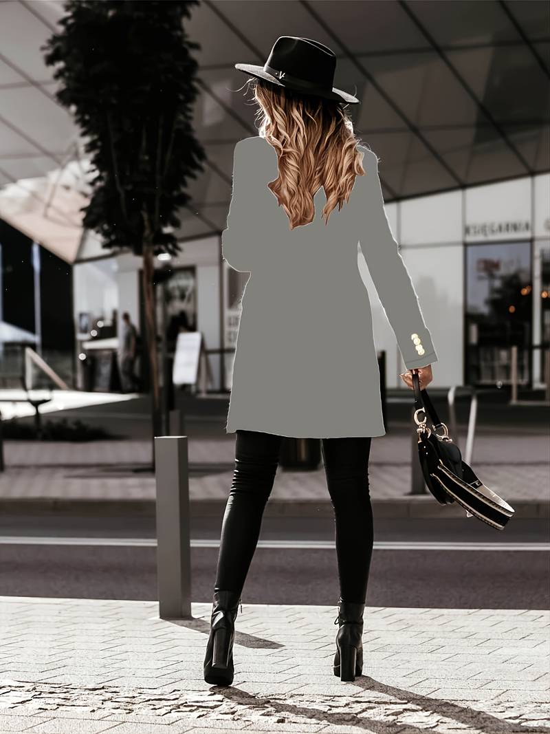Women's Casual Professional Blazer With Refined Cut