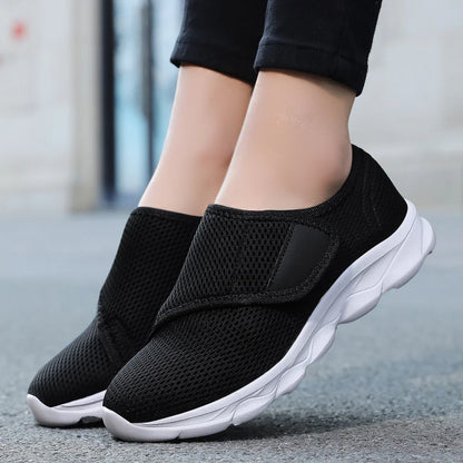 Women's Casual Shoes Breathable Textile Suitable for Wide Feet