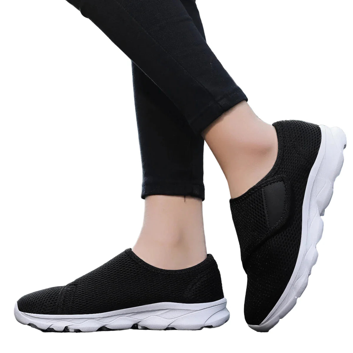 Women's Casual Shoes Breathable Textile Suitable for Wide Feet