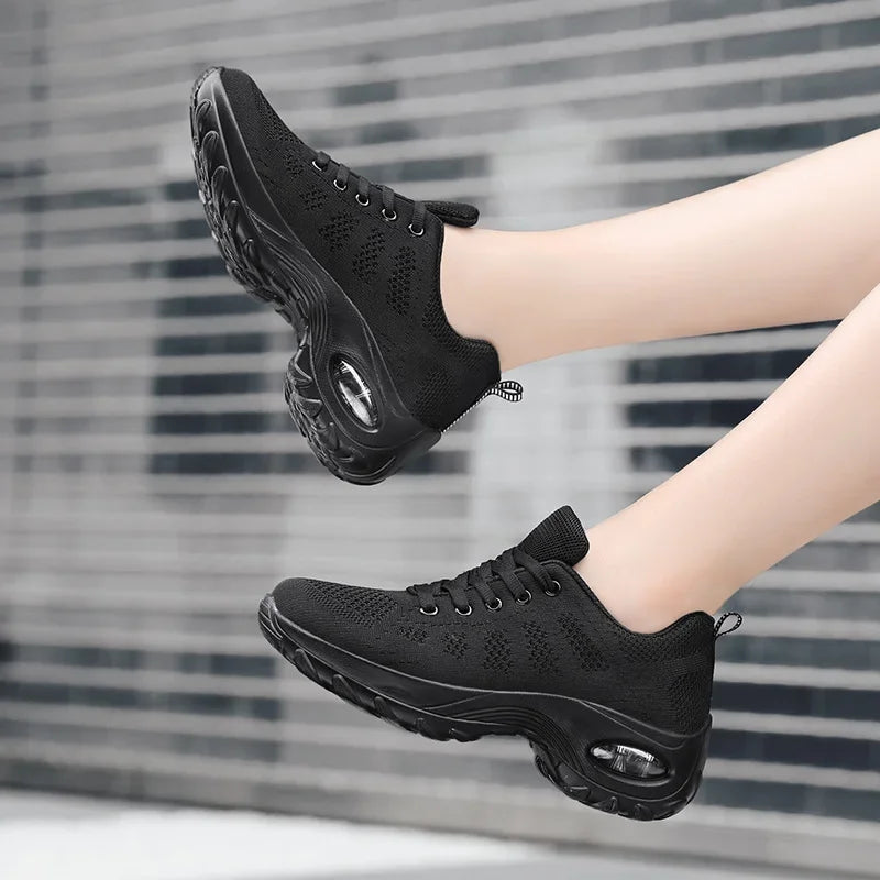 Women's Casual Shoes With Thick Sole Spring