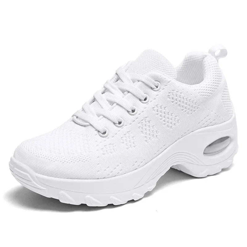 Women's Casual Shoes With Thick Sole Spring