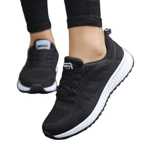 Women's Casual Sneakers Breathable Mesh Hiking Shoes