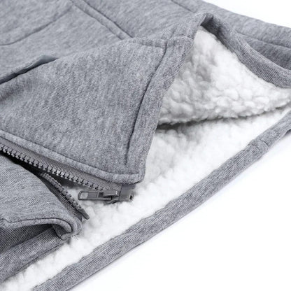 Women's Casual Winter Button Hoodie