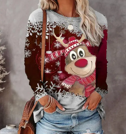 Women's Christmas Sweater Festive Design for Winter Occasions
