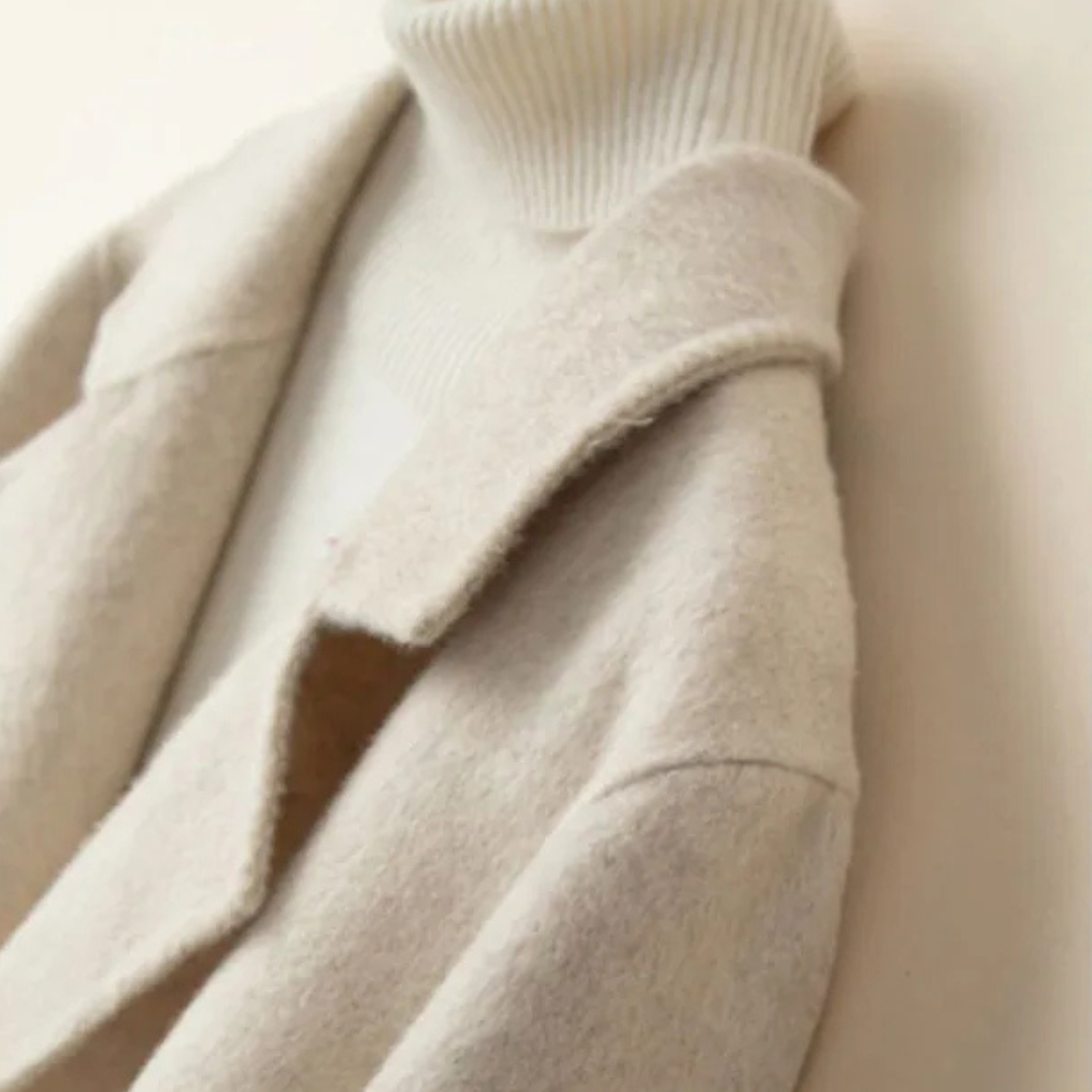 Women's Classic Jacket with Double Row of Buttons