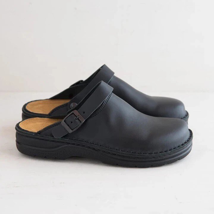 Women's Clogs Buckle and Closed Nose with Comfortable Fit