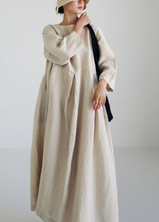 Women's Cotton Patchwork Dress with Pockets for Spring and Summer