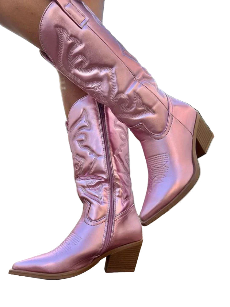Women's Cowboy Boots Metallic Carina