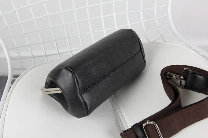 Women's Crossbody Bag Elegant PU Leather With Lip-Lock Closure