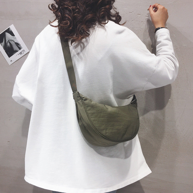 Women's Crossbody Bag Minimalist Durable Polyester with Adjustable Shoulder Strap