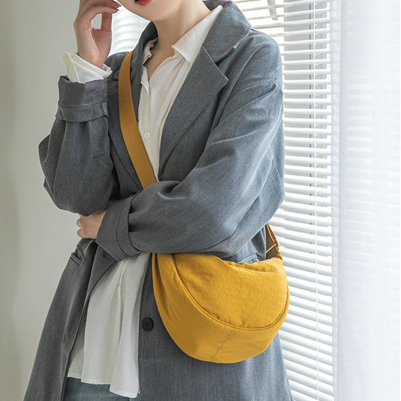 Women's Crossbody Bag Minimalist Durable Polyester with Adjustable Shoulder Strap
